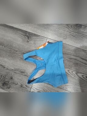 Champion Bright Blue Racerback Sports Bra